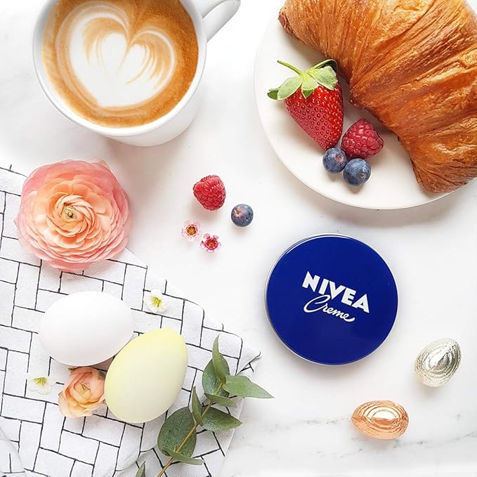 NIVEA Creme (200ml), Moisturizing Cream Provides Intensive Protective Care for Soft and Supple Skin, Ideal for Daily Use as a Face, Hand, or Body Cream (Pack Of 3)