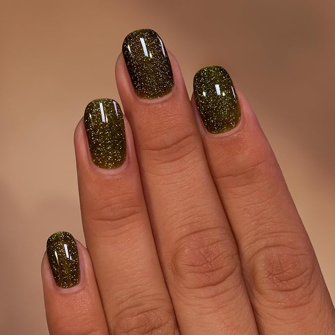 ILNP Countryside - Olive Green Holographic Jelly Nail Polish