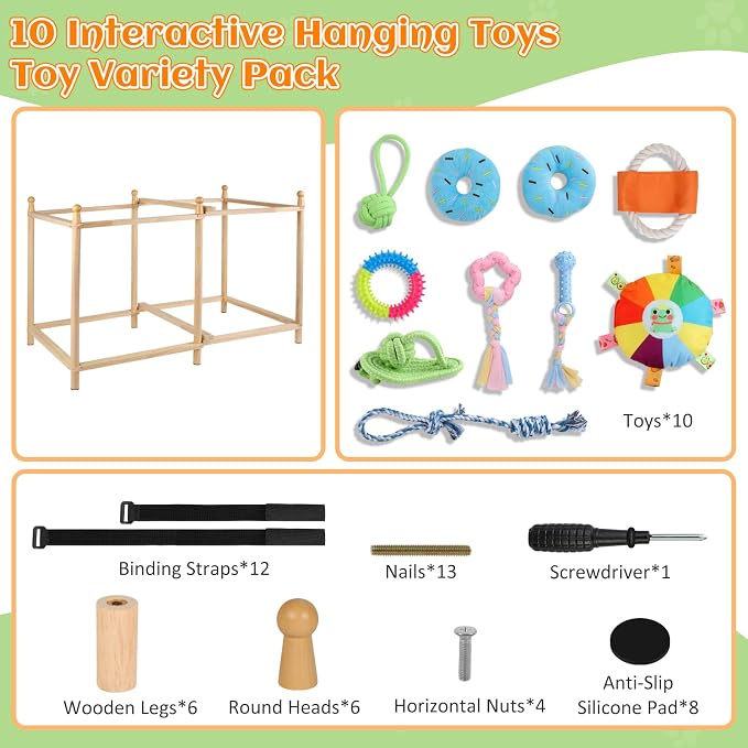 Puppy Play Gym Dog Activity Center for Small Dogs Puppy Gym