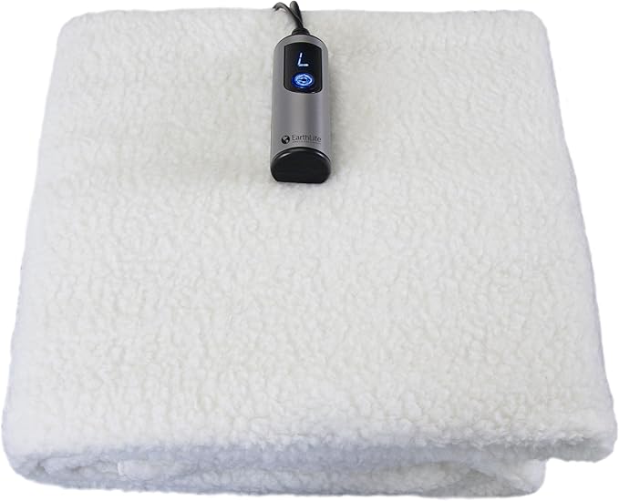 EarthLite Pregnancy Massage Cushion & Headrest + Massage Table Warmer & Fleece Pad (2-in-1) – Ultimate Comfort & Support Set for Prenatal Massage, Recovery & Relaxation