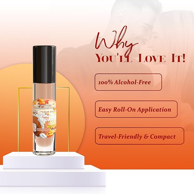 MOBETTER FRAGRANCE OILS Here Have a Marshmallow Pumpkin Latte Perfume Body Oil
