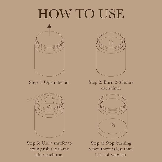 Scented Candle, 7.05 oz Lavender Aromatherapy Candle, Natural Soy Wax with Wooden Wick, Candles for Home Scented, Stress Relief Amber Jar Candle Gifts