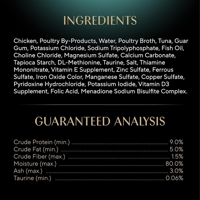 Sheba Perfect Portions Wet Cat Food Pate Gourmet Chicken & Tuna Entree,2.6 oz. Twin-Pack Trays,Cat Food Wet Recipe (,48 Servings),24 Count (Pack of 2)