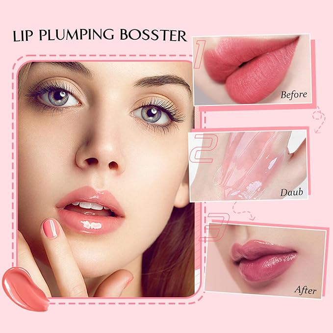 Lip Gloss, Lip Stain Makeup Smooth and Creamy Texture, Lip Tint for Women Girls, Long Lasting Lipstick, Lip Stain Makeup Moisturizing Non-Sticky #cherry