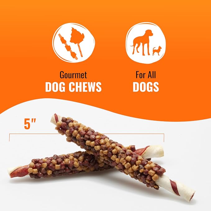 Good 'n' Fun Triple Flavor Blasts for All Dogs, 4 Ounces, Treat Your Dog to Long-Lasting Chews Made with Chicken Liver, Chicken & Duck (Pack of 2)