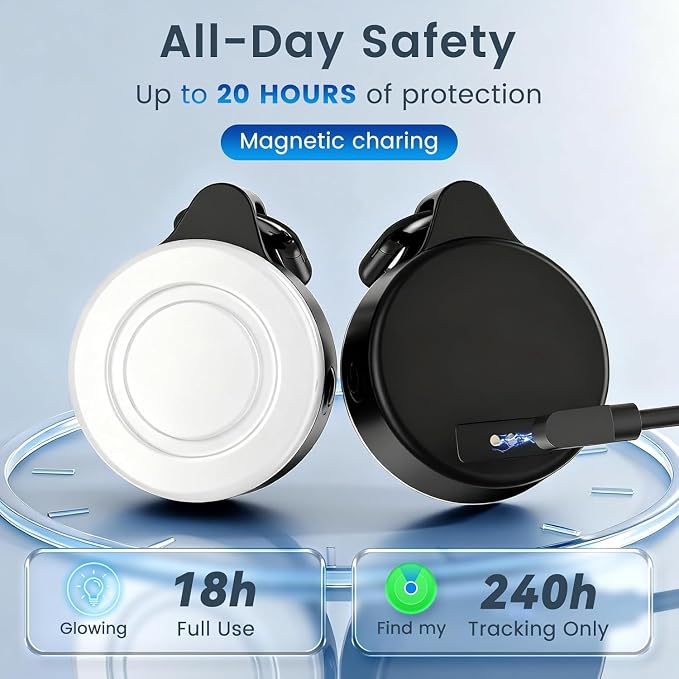2-in-1 GPS Tracker Dog Light | Smart Tracking Pet LED Light for iOS Only