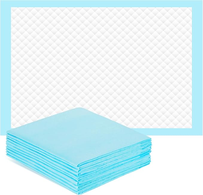 30” x 36” Disposable Underpads, 6 Layers Super Absorbent | Leakproof Bed Pads for Adults and Pets Quick-Drying Incontinence Pads, Dog Pee Pads Extra Large - 10 Count