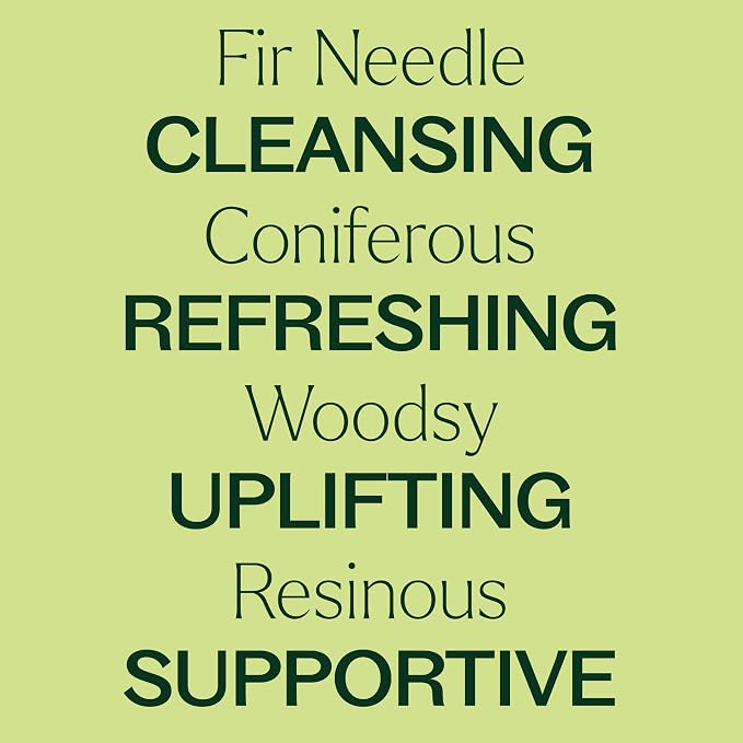 Plant Therapy Fir Needle Essential Oil 30 mL (1 oz) 100% Pure, Undiluted, Fresh Scent, Respiratory Support, DIY Cleaners