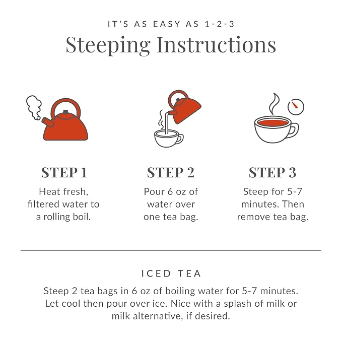The Republic of Tea – Peppermint Cuppa Chocolate Tea Bags, Low-Caffeine, Refill Pack of 100 Tea Bags