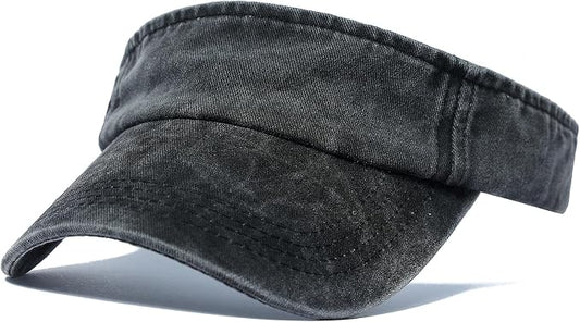 ANDICEQY Sports Sun Visor Hat, Sun Hat Visors for Women and Men for Outdoor | Adjustable Sun Visor Hats, Lightweight & Breathable, Cotton, Ideal for Running, Tennis, Golf, Outdoor Sports and Beach