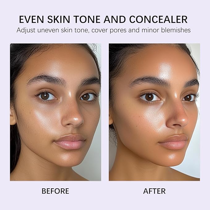 Foundation for Mature Skin–Hydrating Age-Defying Makeup Coverage Balm Foundation, Non-Settling Formula for Older Women, Blurs Fine Lines, Satin Finish for All Skin Types (Medium)