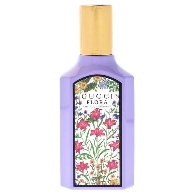 Gucci Flora Gorgeous Magnolia Eau De Parfum Spray for Women,1.6 Ounce