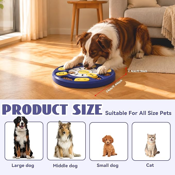 WinTour Dog Puzzle Toy,Interactive Dog Toys & Dog Puzzles for smart Dogs