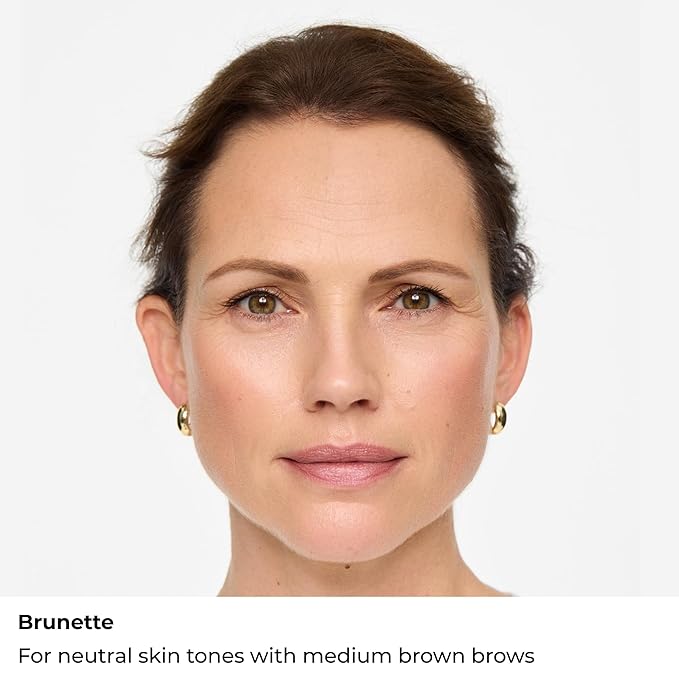 WUNDERBROW Eyebrow Gel, Waterproof, Smudgeproof, Long Lasting, Shade: Brunette, Vegan and Cruelty-Free