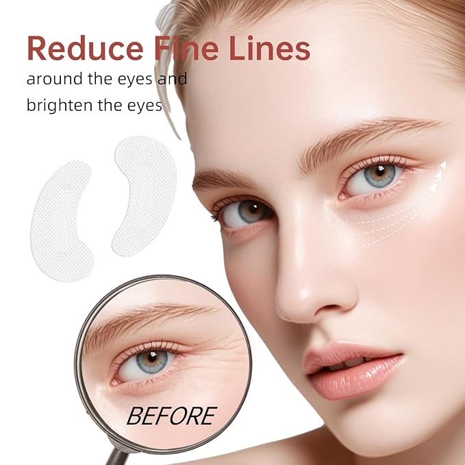 15 Pairs 3-Secs Melting Collagen Under Eye Patches with Vitamin C Serum, Under Eye Mask for Puffy eyes and Dark Circles | Retinol+Hyaluronic+Niacinamide+Ceramides,Korean Popular Eye Patches