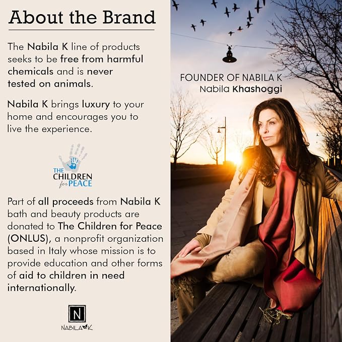 Nabila K – Smokey Vanilla - Soy-Based Candle – Anise, Nutmeg, Spicy Clove, Ginger, Sweet Vanilla, Amber - Hand-Poured - Cotton Wick - Aromatherapy Candle w/Essential Oils - Made in USA - 14 oz