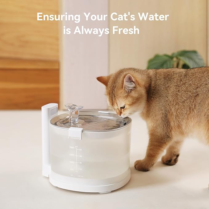Cheerble Pumpless Pet Water Elfin Fountain E1/E1+/D1/D1PRO Replacement Filter-8-Pack