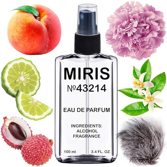 MIRIS No. 43214, Inspired by Fleur Narcotique, Long-Lasting Unisex Eau de Parfum for Women & Men, Spray 3.4 Fl Oz / 100 ml