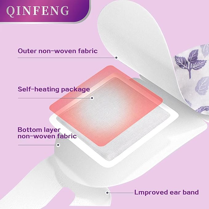 18 Packs Steam Eye Mask for Dry Eyes Self Heating Masks Cornea Care Rest Disposable SPA Warm Compress,Eye Mask for Sleep,Reduce Eye Fatigue Travel Essentials Gifts for Women(Unscented)