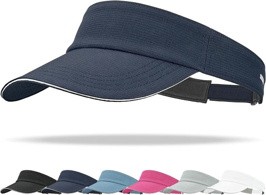 Sukeen Women's Adjustable Fit Runners Lightweight Comfort Performance Visor, Sports Sun Visor One Size Fits Most