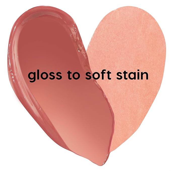 ColourPop HydraPop Glossy Lip Stain - 2-in-1 Hydrating Gloss-to-Tint Lip Color - Infused with Antioxidant-Rich Guava, Lychee & Squalane - Baby Fox (0.11 Fl Oz)