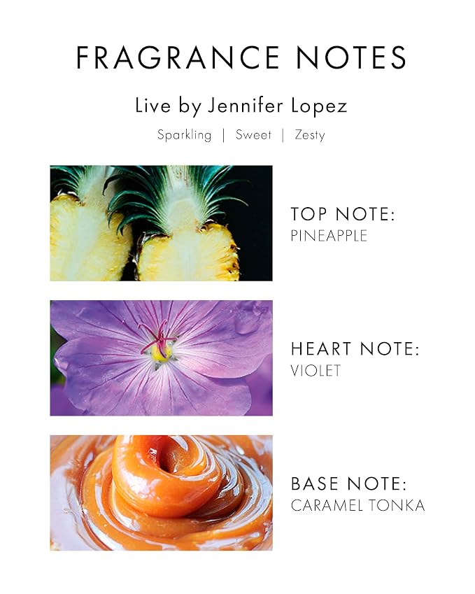 Jennifer Lopez Live By Jennifer Lopez For Women. Eau De Parfum Spray 3.4 Oz.