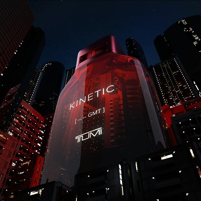 TUMI KINETIC [--:-- GMT] - Liquid Perfume Fragrance for Men - Masculine & Spicy Cologne with Smoky & Woody Notes - 1.7 oz