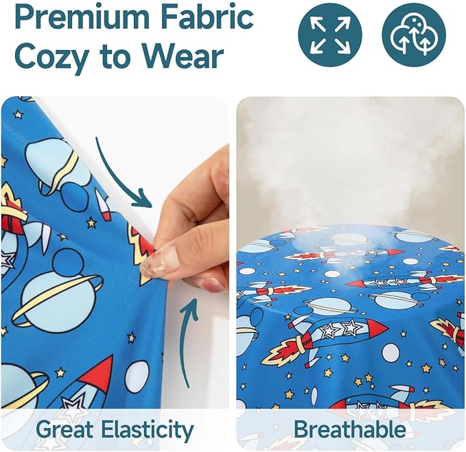 XPUDAC Dog Pajamas Clothes for Small Dogs Boy, Doggie Pjs Puppy Onesies Outfits Pet Clothes Christmas Pajamas, 4 Styles (Universe, XXXXX-Large)