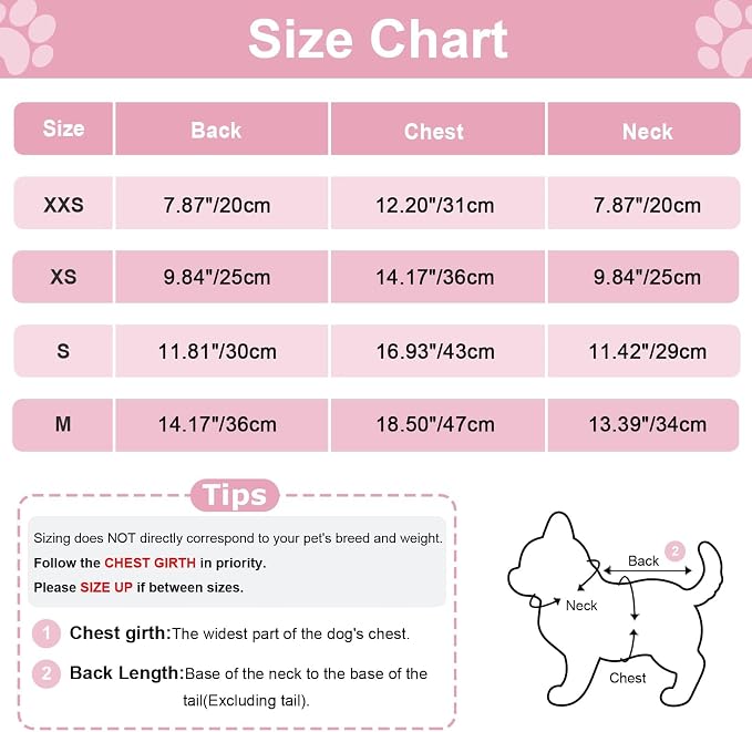 Yikeyo Dog Sweater, Dog Sweaters Pajamas for Small Dogs, Winter Pet Onesies Pjs,Puppy 4 Legged Sweater Clothes for Chihuahua Yorkie Teacup Jumpsuit,Cute Pet Outfits Apparel,Stars,XXS,Chest 12.2 in