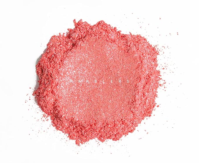 MARBLERS Chunky Natural Mica Powder [Love Potion Pearl] 0.11oz (3g) | Highly Pigmented | Non-Toxic, Vegan, Cruelty-Free | Eyeshadow, Body Butter, Nail Polish, Nail Art | Party, Body, Face Makeup