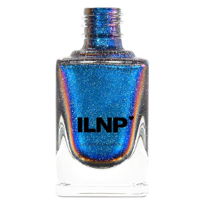 ILNP Shockwave (H) - Vivid Blue to Purple Holographic Ultra Chrome Nail Polish