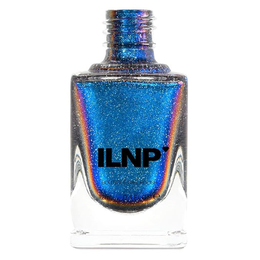 ILNP Shockwave (H) - Vivid Blue to Purple Holographic Ultra Chrome Nail Polish