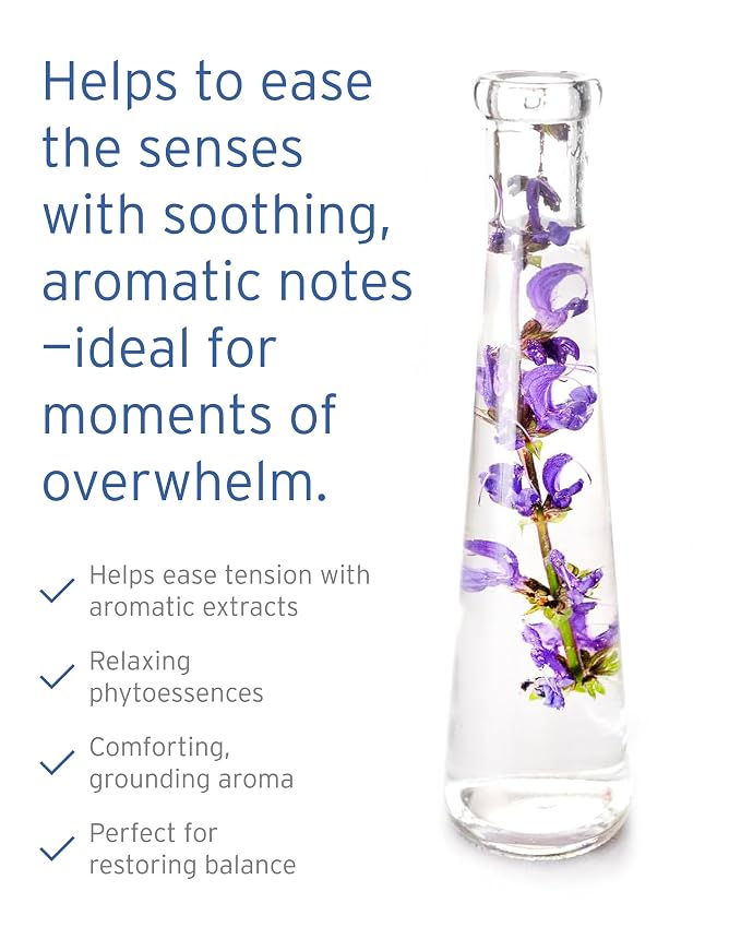 Kerstin Florian Organic Calm Mind Aromatherapy Oil | with Lavender | Peppermint and Cajeput (.5 fl oz)