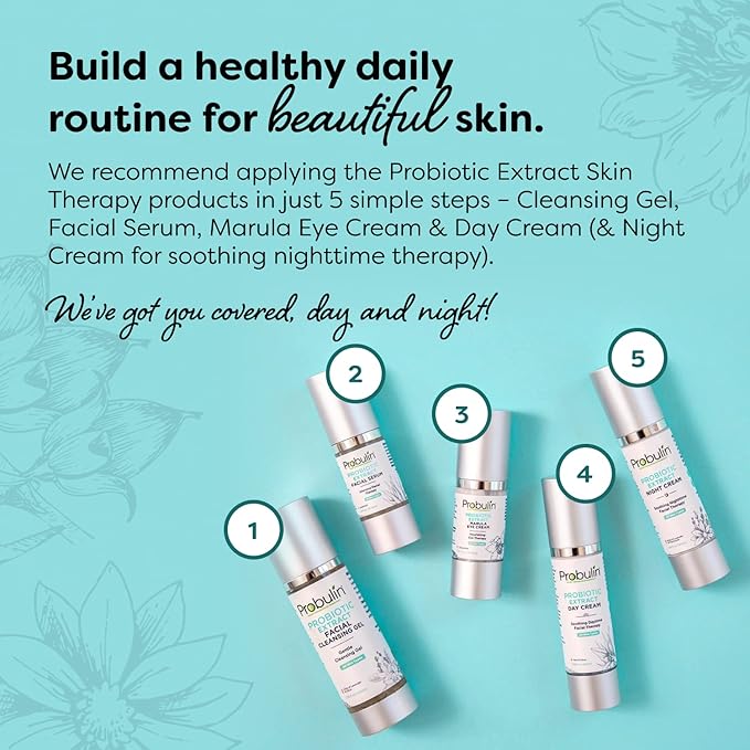 Probulin Probiotic Extract Face Moisturizer Night Cream, Women's Nightime Moisturizing Skin and Facial Care with Marula Oil, 1.69 oz