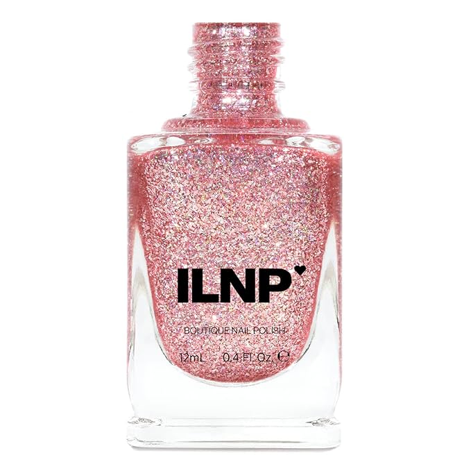 ILNP Daydreamer - Carnation Pink Holographic Ultra Metallic Nail Polish
