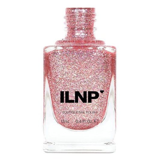 ILNP Daydreamer - Carnation Pink Holographic Ultra Metallic Nail Polish