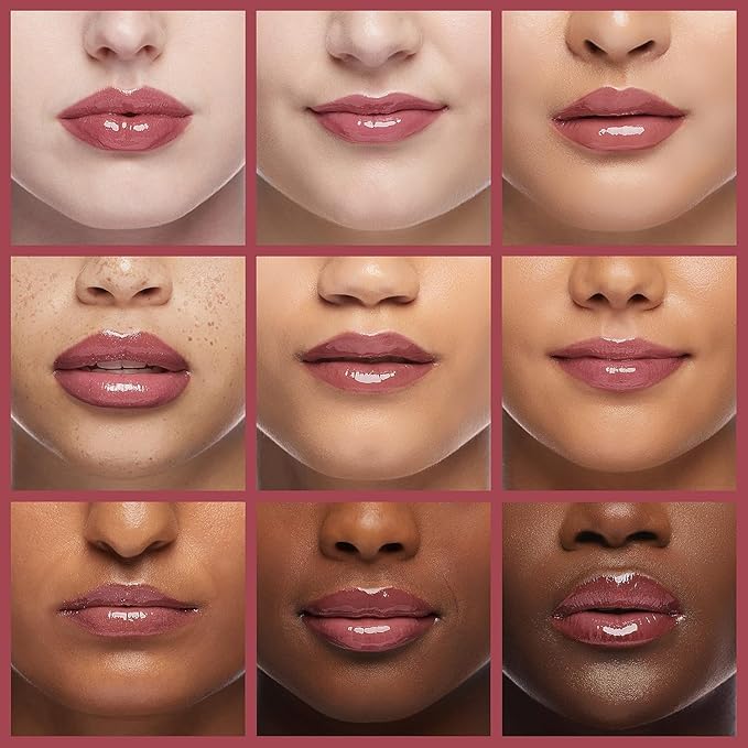 rom&nd GLASTING MELTING BALM 07 Mauve Whip | Hydrating Lip Gloss Stick for Juicy, Crystal-Clear Shine | Non-Sticky, Buildable Sheer Tinted Lip Balm