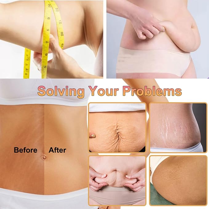 Collagen Oil for Skin Tightening, Anti-Cellulite Massage Oil for Firming & Hydratinng & Lifting Crepey Abdomen/Belly/Thighs/Butt, Light-Weight After-Shower Body Care| 100ML