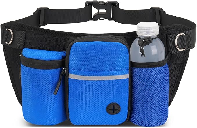 Dog Treat Pouch for Training, Blue