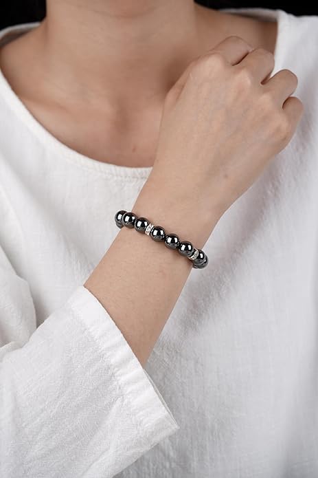 Healing Bracelet For Women Anxiety Crystal Bracelet Chakra Beaded Bracelets Rose Quartz Crystals And Healing Stones Yoga Bead Bracelet Calming Stretch Bracelet Stress Relief Gifts For Women