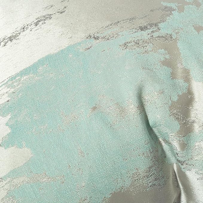 vctops Abstract Decorative Luxurious Throw Pillow Covers Jacquard Square Cushion Cases Pillowcase for Bed Sofa Couch Chair Car Home Decor (Light Blue,20"x20")