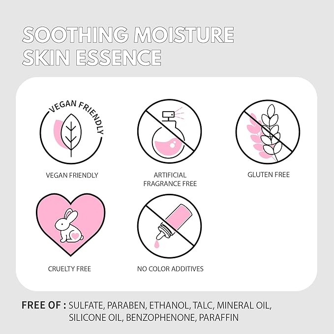 JIN JUNG SUNG Soothing Essence Serum 5 Oz – Non-Sticky Lightweight Hydrating Moisturizer for Oily, Dry & Sensitive Skin | 7 Hyaluronic Acids, Beta-Glucan, Niacinamide | Korean Skincare for Men & Women