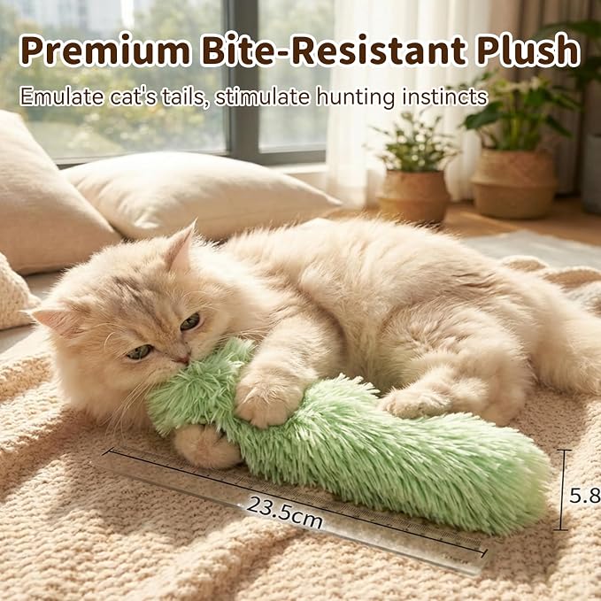 Cat Toys 3 Pack Catnip Pillows, Soft and Durable Crinkle Sound, Solid