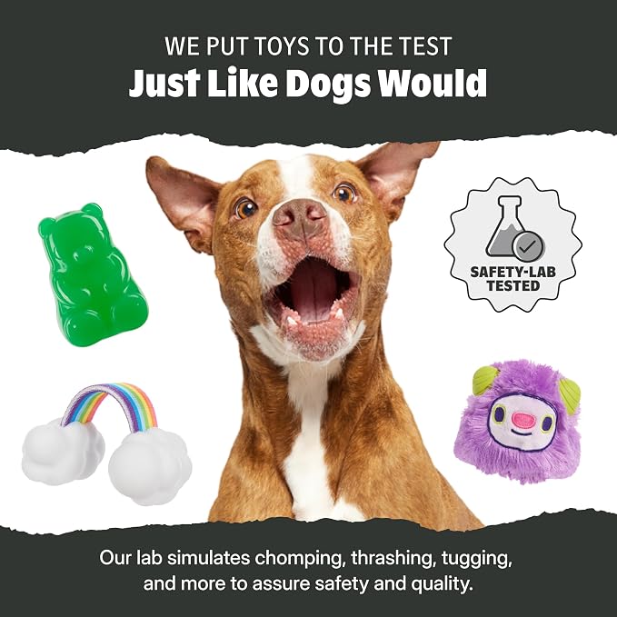 BarkBox Titan Natural Rubber Dog Toy - Toy for Large Dogs