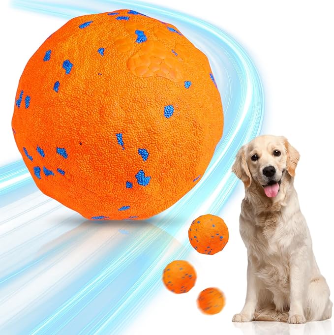 TVM Interactive Dog Toys Ball, Automatic Moving,Bouncing Chew Toys, E-TPU Material, Suitable for Large and Medium-Sized Dogs, Used for Boredom Relief andDaily Training