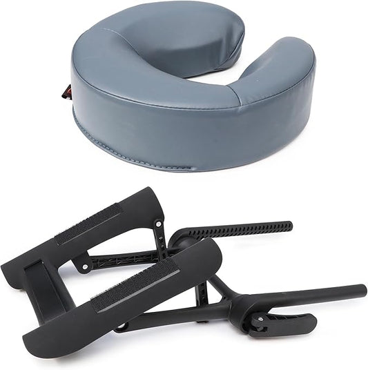Master Massage Set Face Cradle, Cresent, Royal Blue