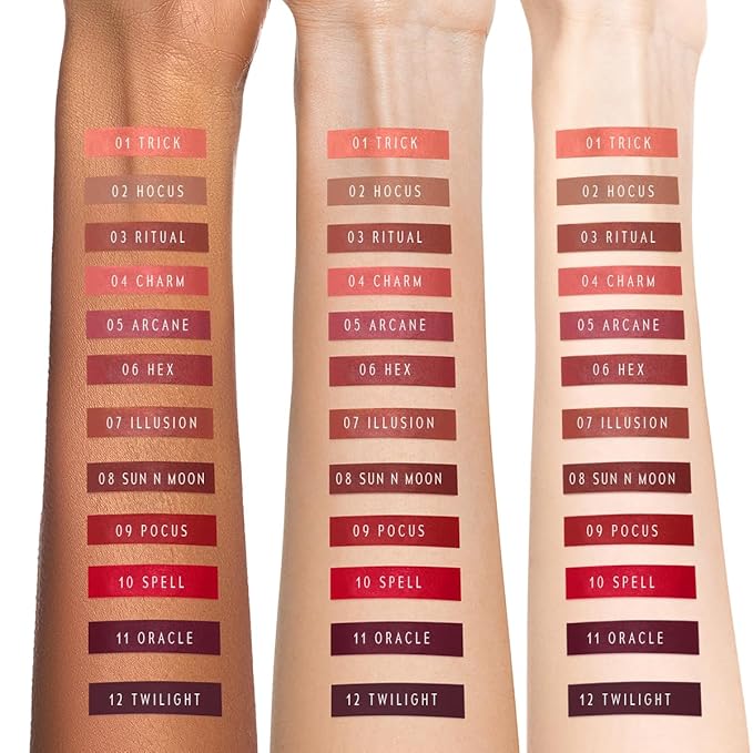 ETERNAL LIP MATTE-Long Lasting Lip Stain, Waterproof & Transferproof Lip Tint, Mask-friendly, Matte Finish Lipstick, Lightweight, High Coverage, Stocking Stuffers Teengirls (08 SUN N MOON)