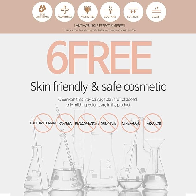 Esfolio Collagen Daily Eye Cream – Firming Hydrolyzed Collagen Formula for Under-Eye Care – Lightweight Moisturizer with Botanical Extracts – Korean Skincare (60 ml / 2.03 fl oz)