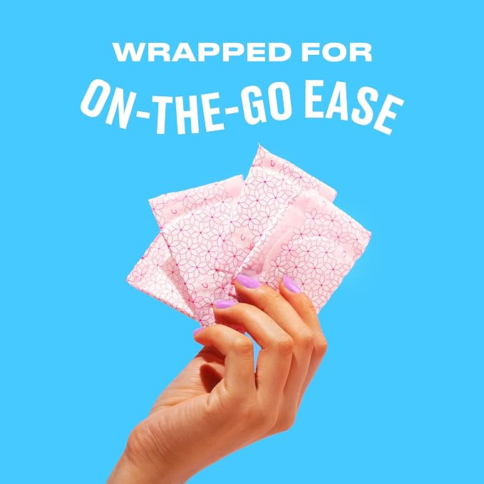 Carefree Panty Liners for Women, Regular, Wrapped, Unscented, 54ct