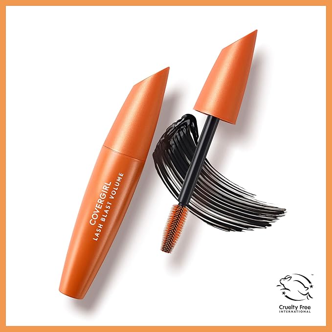 COVERGIRL Lash Blast Volume Waterproof Mascara, Long-Wearing, Smudge-Proof, Cruelty Free - Black Brown (Pack of 1)